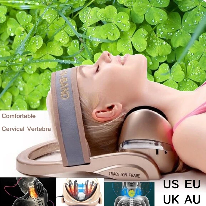 

Cervical Vertebra Traction Device Treatment Instrument Neck Ring Treatment Device Air Bag Massage Air Neck Traction Device