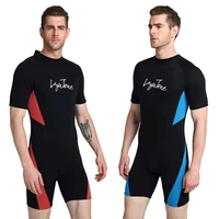 new 3mm neoprene short swimming wetsuit mens swimsuit plus size 5xl 6xl black swimsuit swimming surfing wetsuit