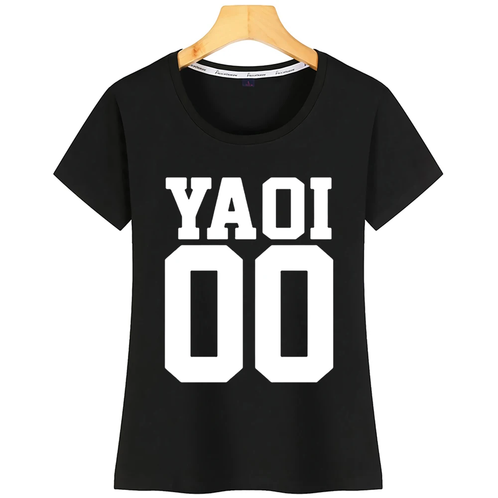 Женская футболка Yaoi в стиле аниме Bl короткая с забавными японскими играми