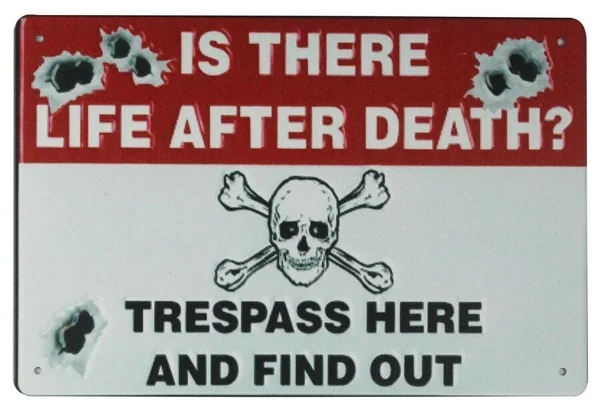 

cafe pub metal wall decor Is there life after death tin metal sign Tin metal tin sign 20x30cm 8x12inch or 30x40cm 12x16inch