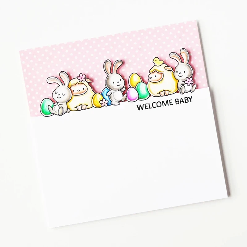 Металлические штампы с животными и прозрачные трафареты для сделай сам