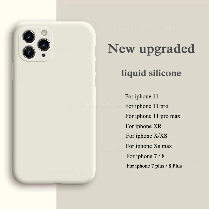 Роскошный оригинальный силиконовый чехол для iPhone 11 Pro Max с полной защитой мягкий X