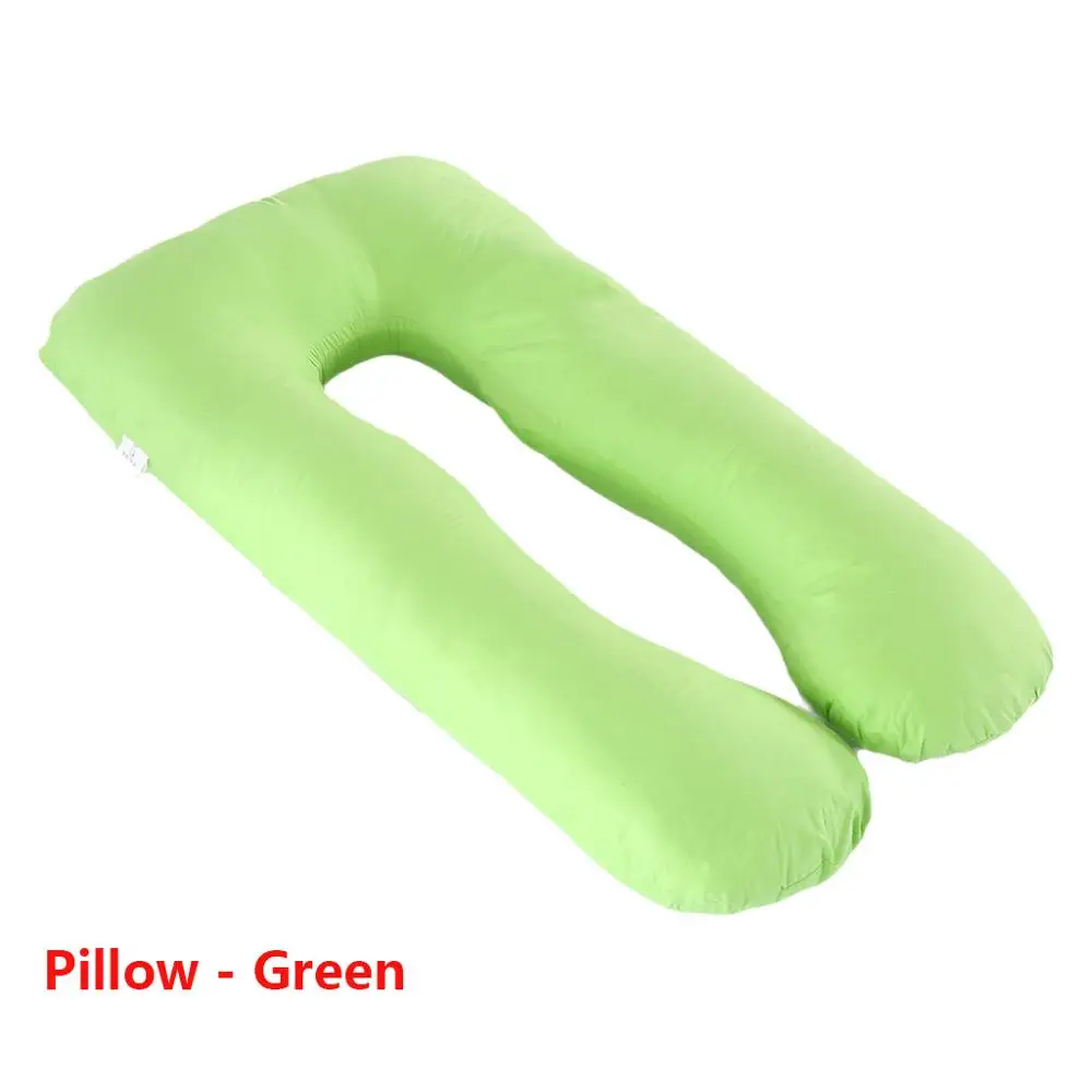 Pillow - Green 130*70 см подушка для кормления для беременных и кормящих(наволочка того же размера на выбор, 8 цветов - Цвет: Pillow - Green