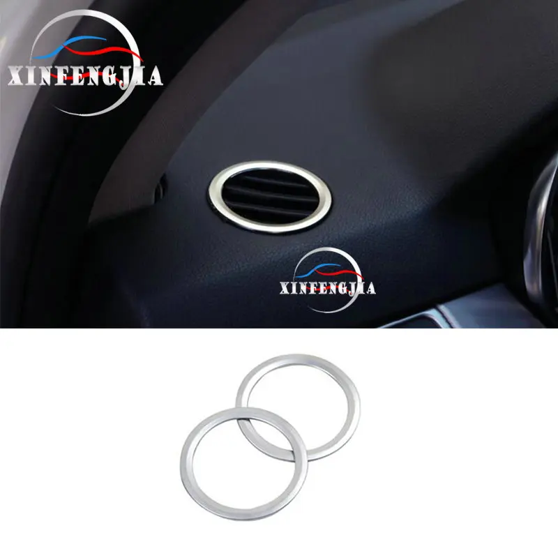 

Для Mercedes-Benz B GLK ML GL GLE GLS Class W166 X204 X166 W246 2 шт. Центральная приборная панель передняя кондиционер вентиляционная крышка отделка