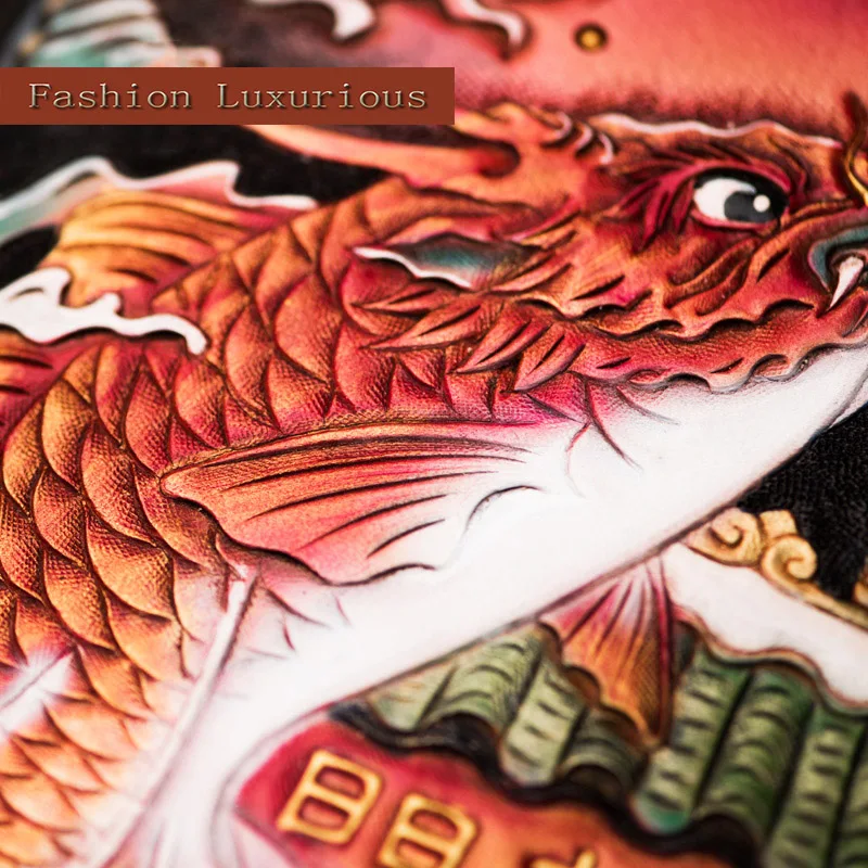 Кожаная нагрудная сумка ручной работы унисекс сумочка на плечо из парчовой кожи