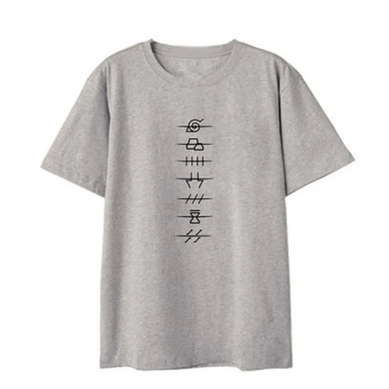

100% Cotton Ninja. T Shirt Anime Symbol Japanese Harajuku EU Size Summer Tshirt Short Sleeve Tops Tee Homme