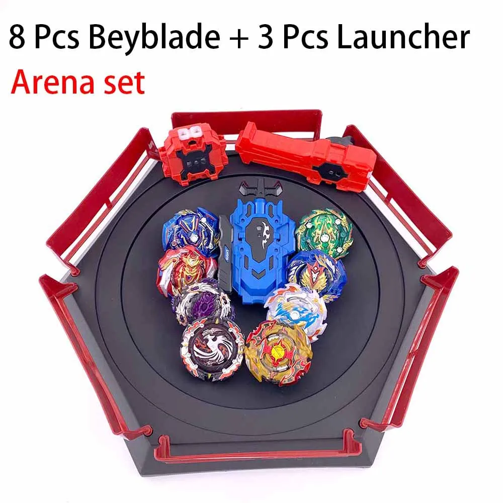 Набор пусковых установок Beyblade игрушки Арена Bayblades Toupie Металл Burst Avec Бог волчок Bey Blade лезвия игрушки - Цвет: 20-ZDP-11PCS