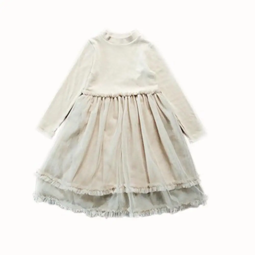 Toddler Girls Dresses Kids Winter Fall Clothes Long Sleeve Dress for Lace Princess Baby Party Girl | Детская одежда и обувь
