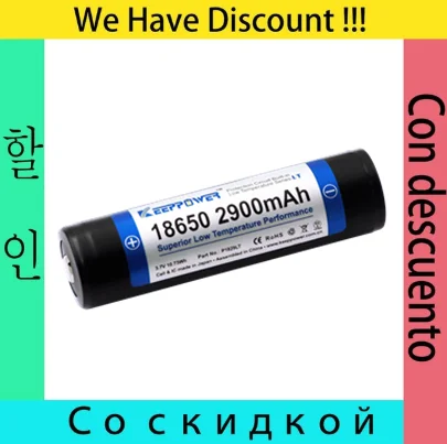 Keeppower 18650 2900 мАч P1829LT 3 7 в низкотемпературная литий-ионная аккумуляторная батарея
