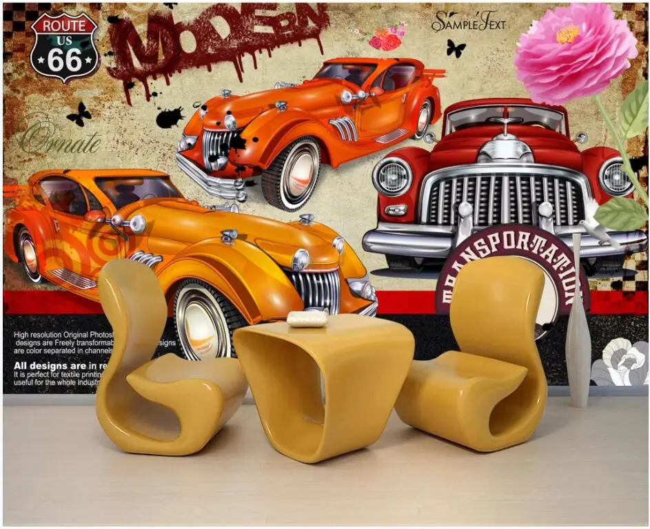 WDBH пользовательские фото 3d обои Европейский ретро Винтаж Классический