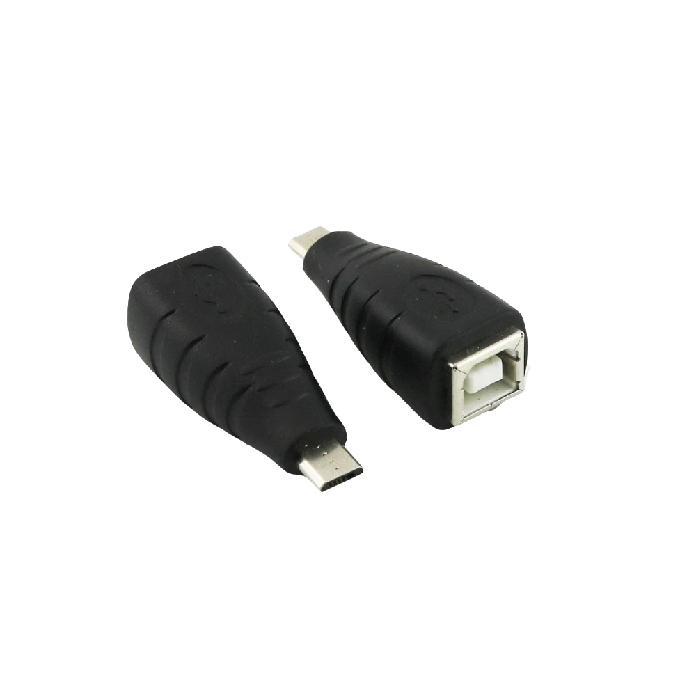 1x USB 2 0 Тип B гнездовой разъем для принтера на Micro 5 контактный штекер M/F адаптер