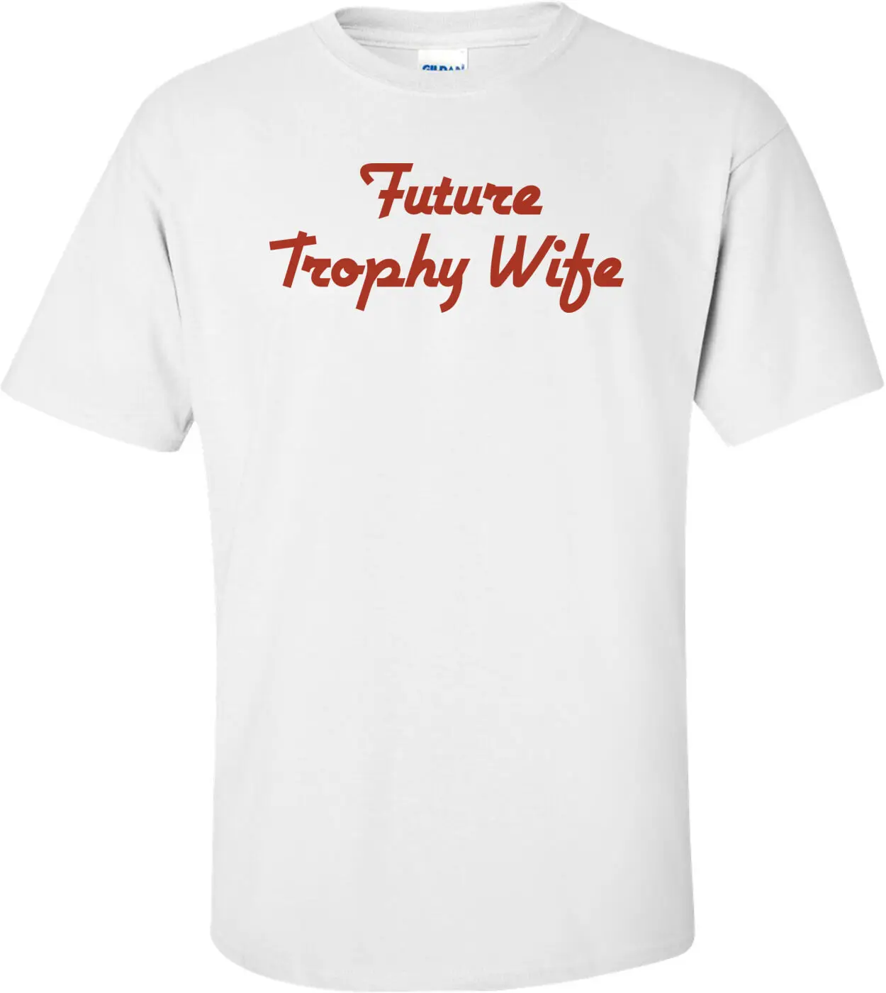 Будущее Трофей Жена футболка|Мужские футболки| |