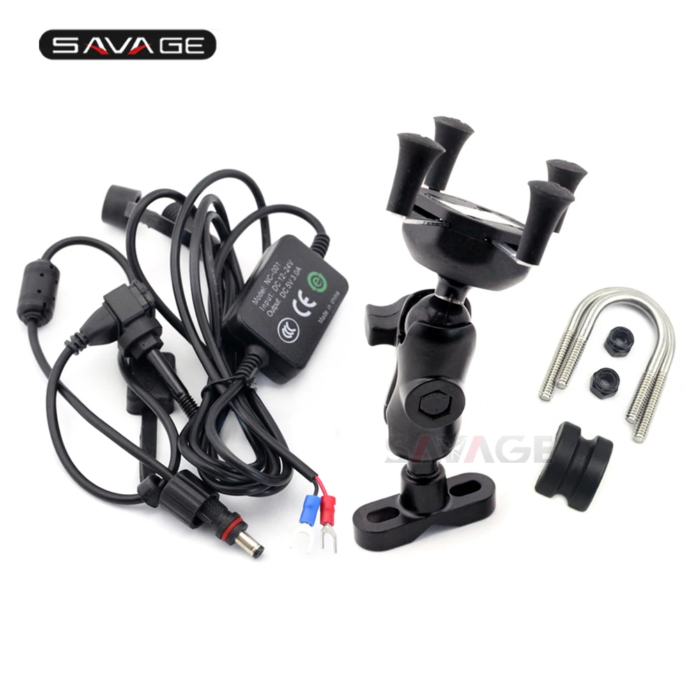 USB зарядное устройство для телефона YAMAHA XJ6 штатив навигации GPS и мотоцикла|xj6