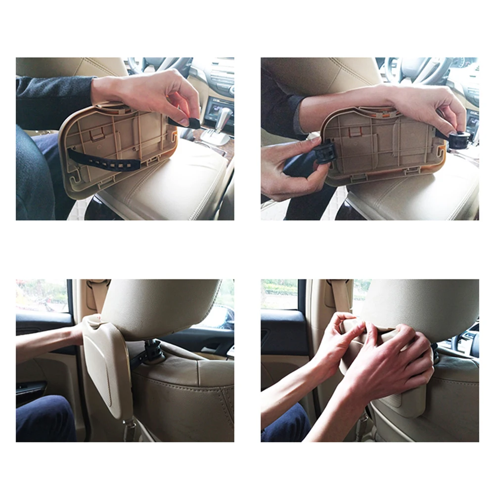 Folding Car Travel Back Seat Storage Table Drink Food Cup Tray Holder Stand Desk | Автомобили и мотоциклы