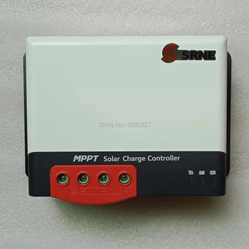 30A SRNE MPPT Контроллер заряда MC2430N10 12 В 24 В для солнечной домашней системы с функцией bluetooth