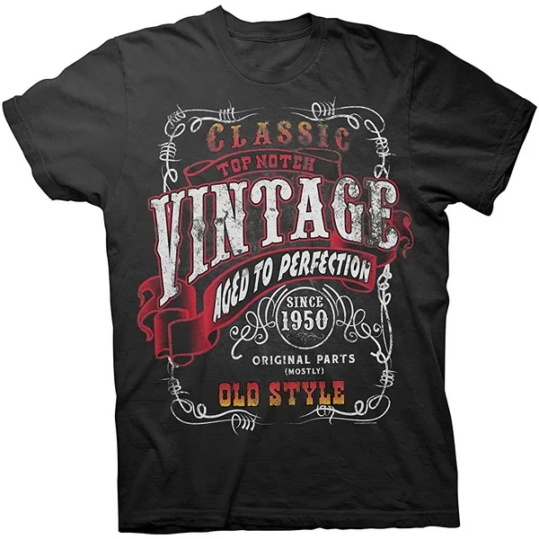 

Vintage Aged To Perfection 1946 - Sturgis Design - 70Th Birthday Gift T-Shirt