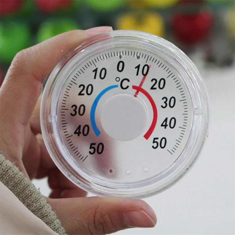 Round Plastic Door and Window Thermometer Pointer Type Outdoor | Инструменты
