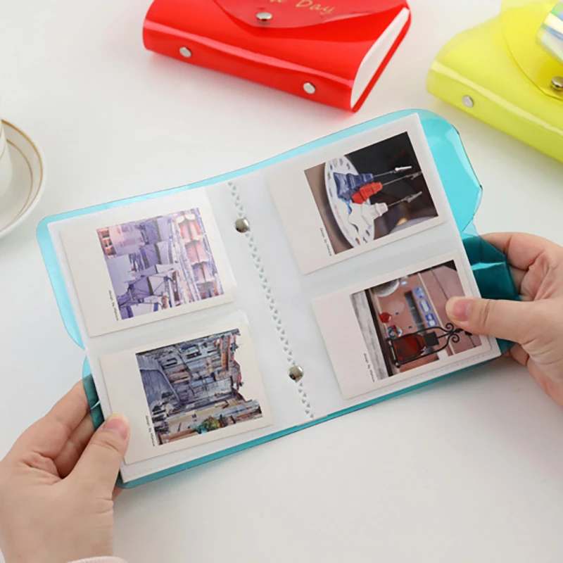64 кармана мини мгновенный чехол для фотографий в альбоме Fujifilm Instax пленка 7C 7S 8 9 25