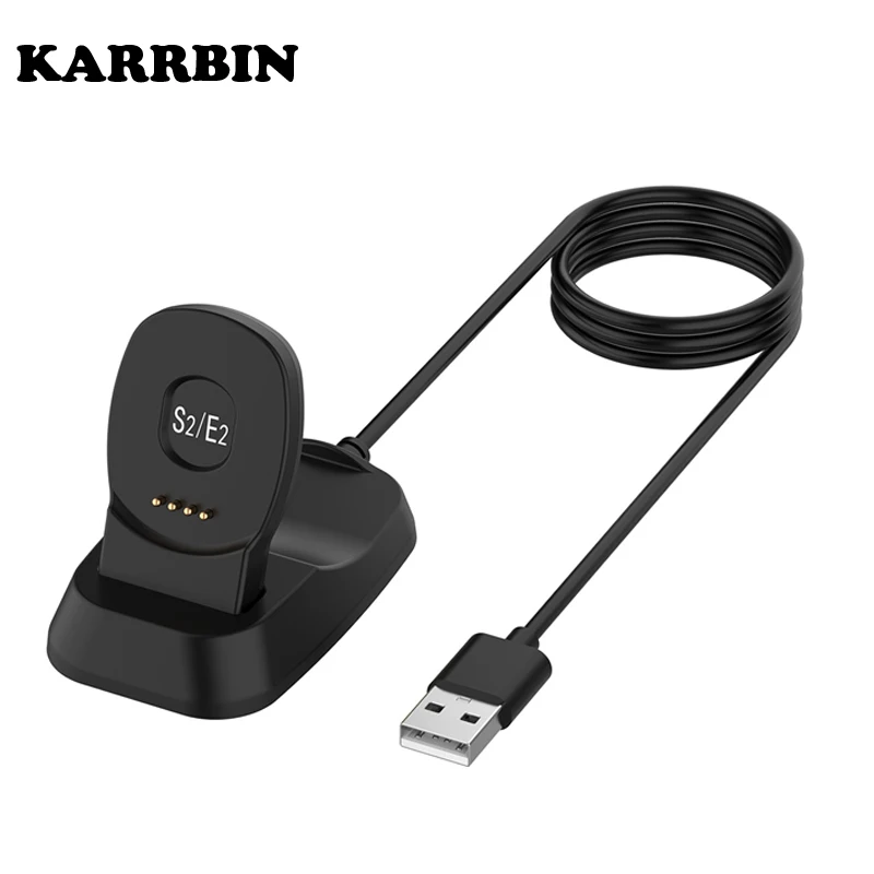 

Док-станция KARRBIN для зарядки и передачи данных, USB-кабель для Ticwatch S2 E2, сменный портативный зарядный кабель для умных часов