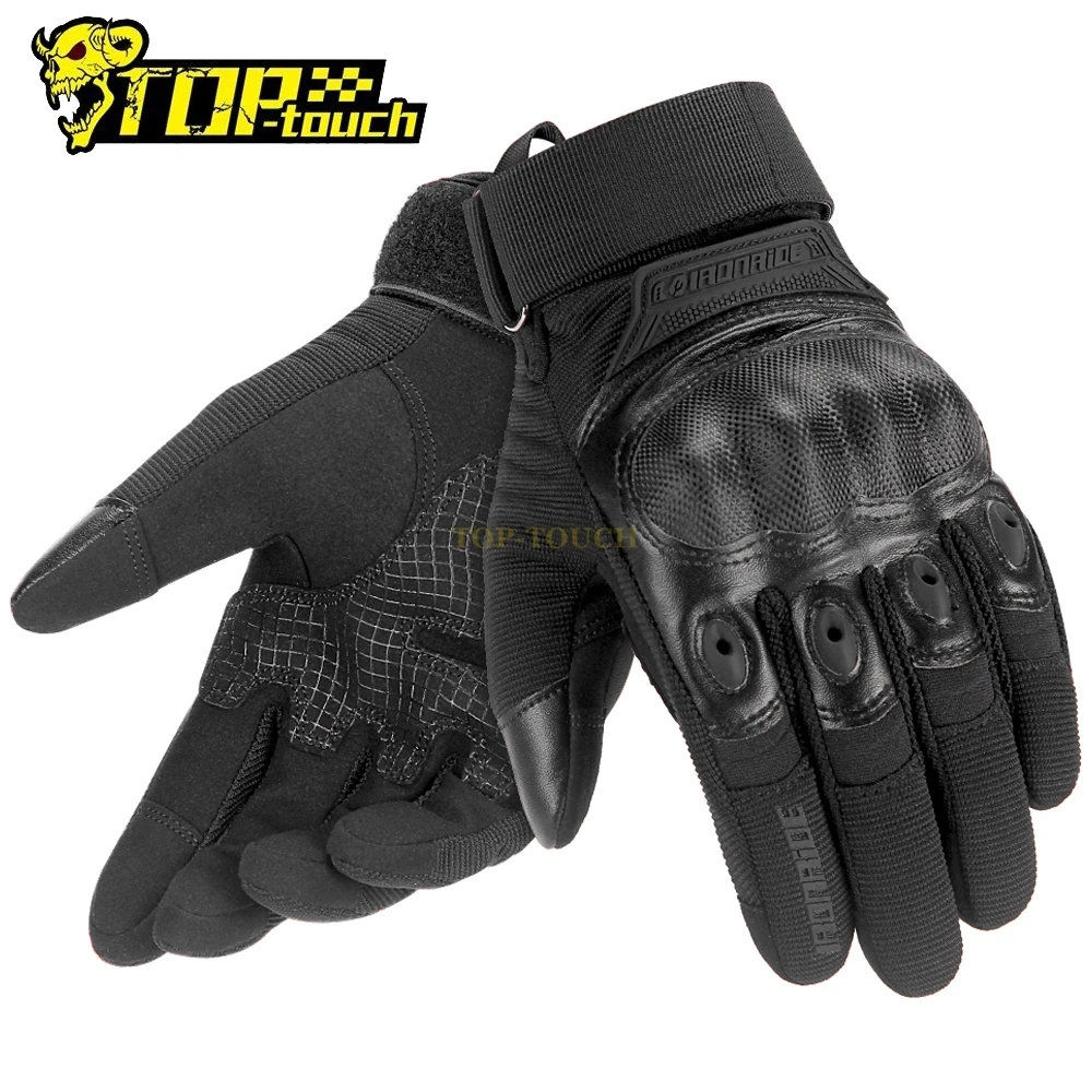 

Breathable Motorcycle Gloves Summer Moto Gloves Touch Screen Motocross Gloves Non-slip Guantes Moto PU Leather Pit Bike Guantes