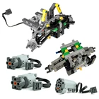 Новые технические детали MOC, система задней подвески для внедорожников, детали для партий, совместимы с LOGO Boys, детские игрушки сделай сам