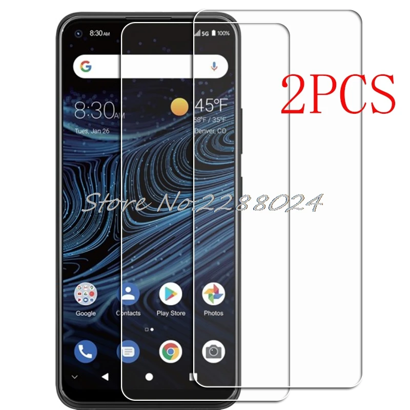 

2PCS FOR ZTE Visible Blade X1 5G High HD Tempered Glass Protective On BladeX1 Screen Protector Film