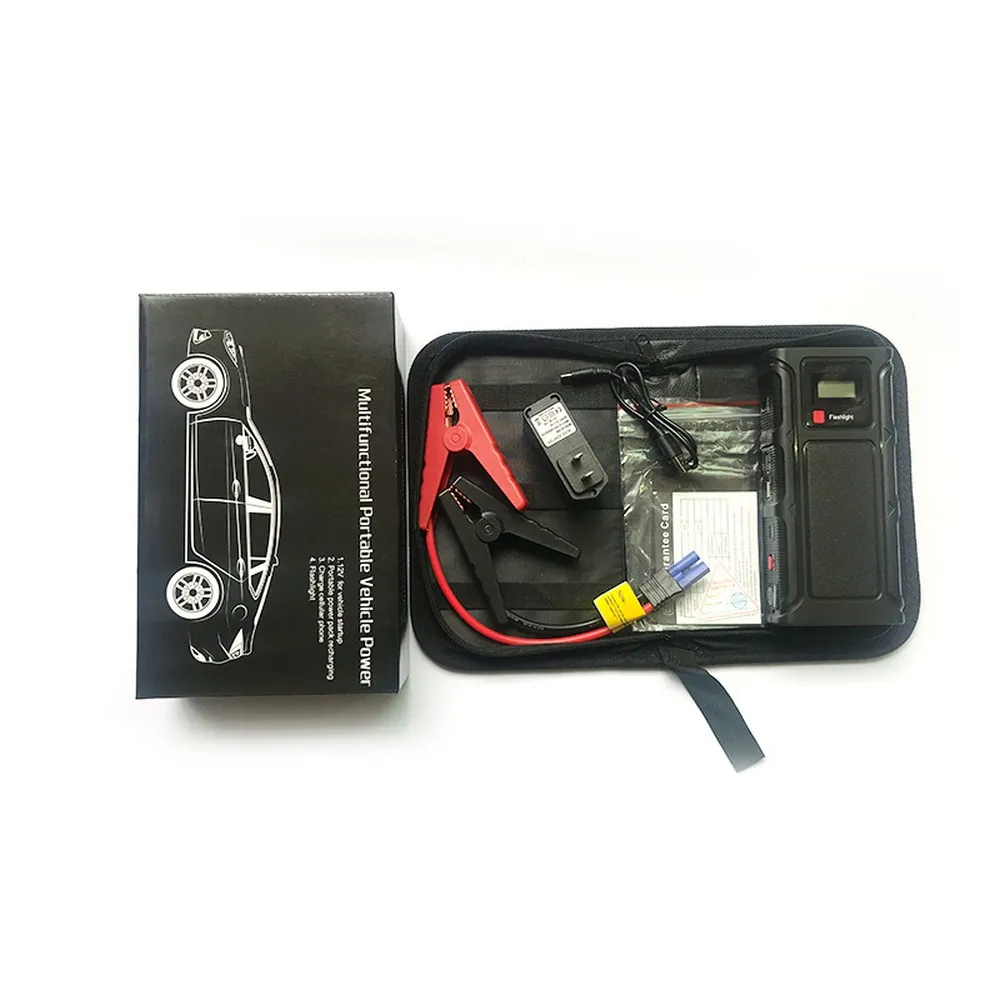 

Portable Car Jump Starter Device Power Bank Emergency 12000mAh High Power 12V Car Battery Booster Auto Starting Device