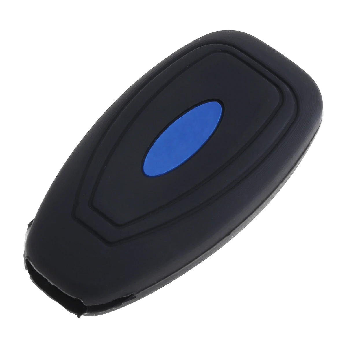 Черный силиконовый откидной Складной автомобильный чехол для ключей протектор