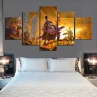 5 шт. картины на холсте Hearthstone The Dalaran Heist Game постер Настенная Наклейка картины для домашнего декора настенное искусство