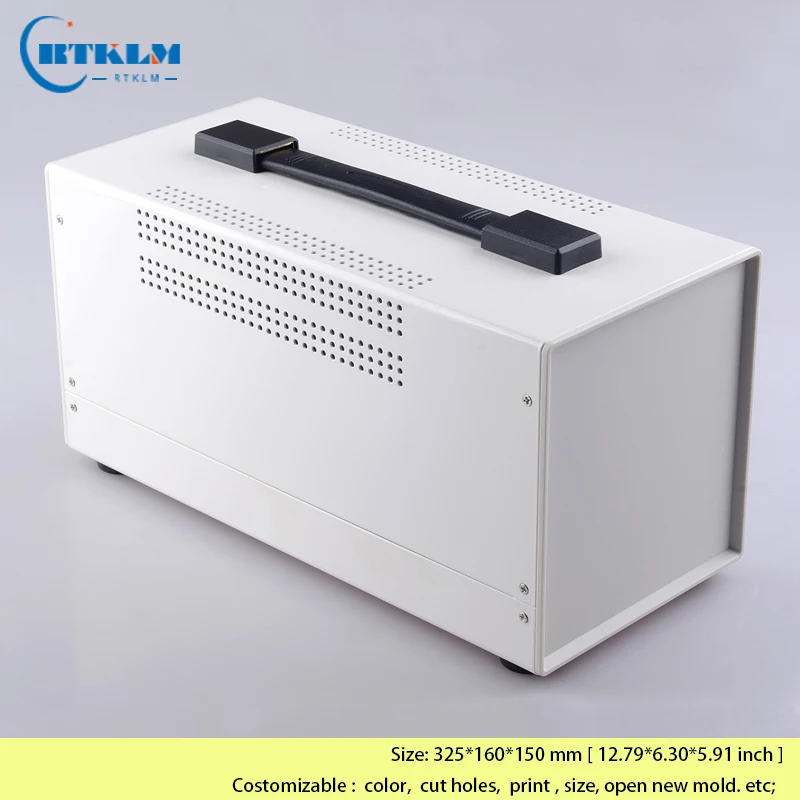 Корпус электроники для усилителя diy чехол инструмента железная коробка проекта