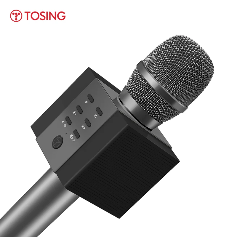 Микрофон для караоке Tosing, Bluetooth Колонка для встреч вечерние, двойной динамик, громкий динамик с TF-картой, аудио 3,5 мм, Bluetooth (art.: 7a7e7db3c) - 7a7e7db3c