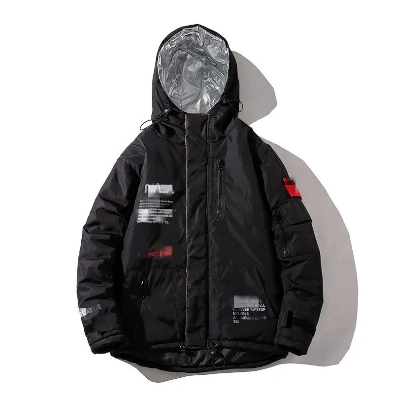 

PYJTRL Men's Hooded Jacket In Winter