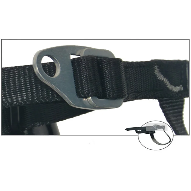 

Right Left Foot Ascender Riser Mountaineering Equipment Gear Rock Climbing Device Anti-dropping Protector Climbing Accessory