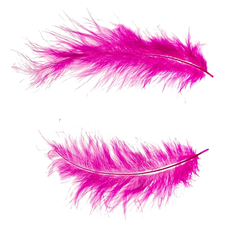 200 шт пушистые перья марабу вечерние украшения для свадебной отделки DIY 8-15 см 100