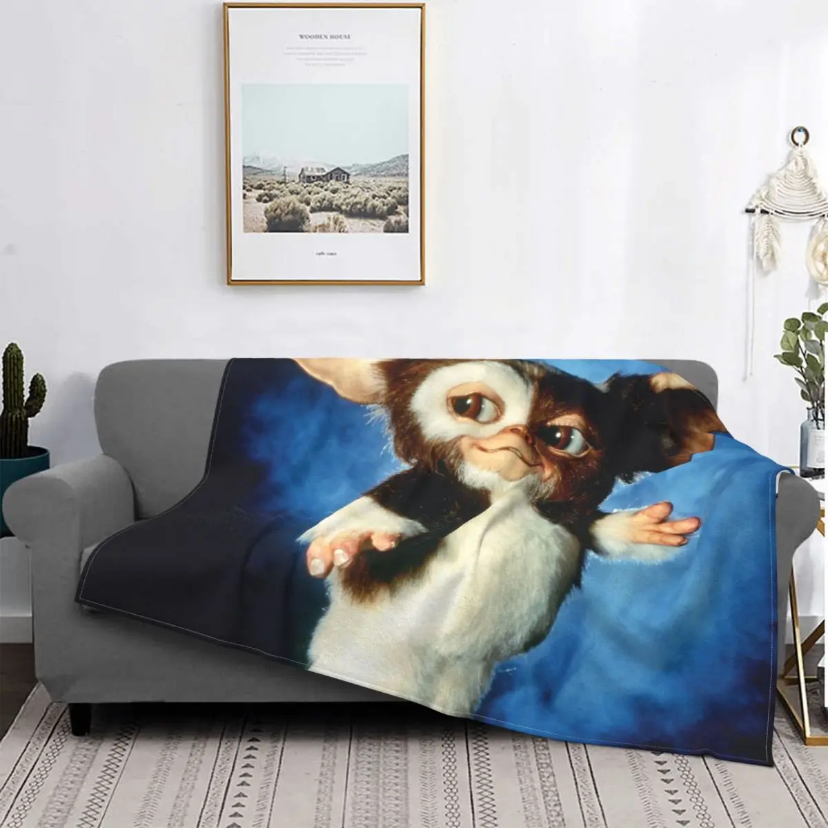 

Gremlins Plush Sweatshirt Blanket Cotton Stich Plaids And Bedspreads 220240 Bedspread For Bed Sauna Blanket Flannel Blanket