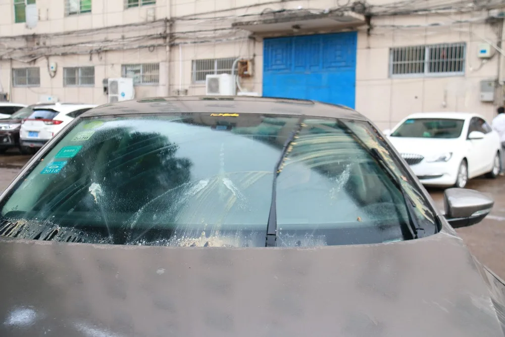 6 шт./пакет(1 шт. = 4 lвода) шипучие автомобиль Твердый очиститель тонкий щетки стеклоочистителя окна для очистки лобового стекла автомобиля Стекло очиститель автомобильные аксессуары
