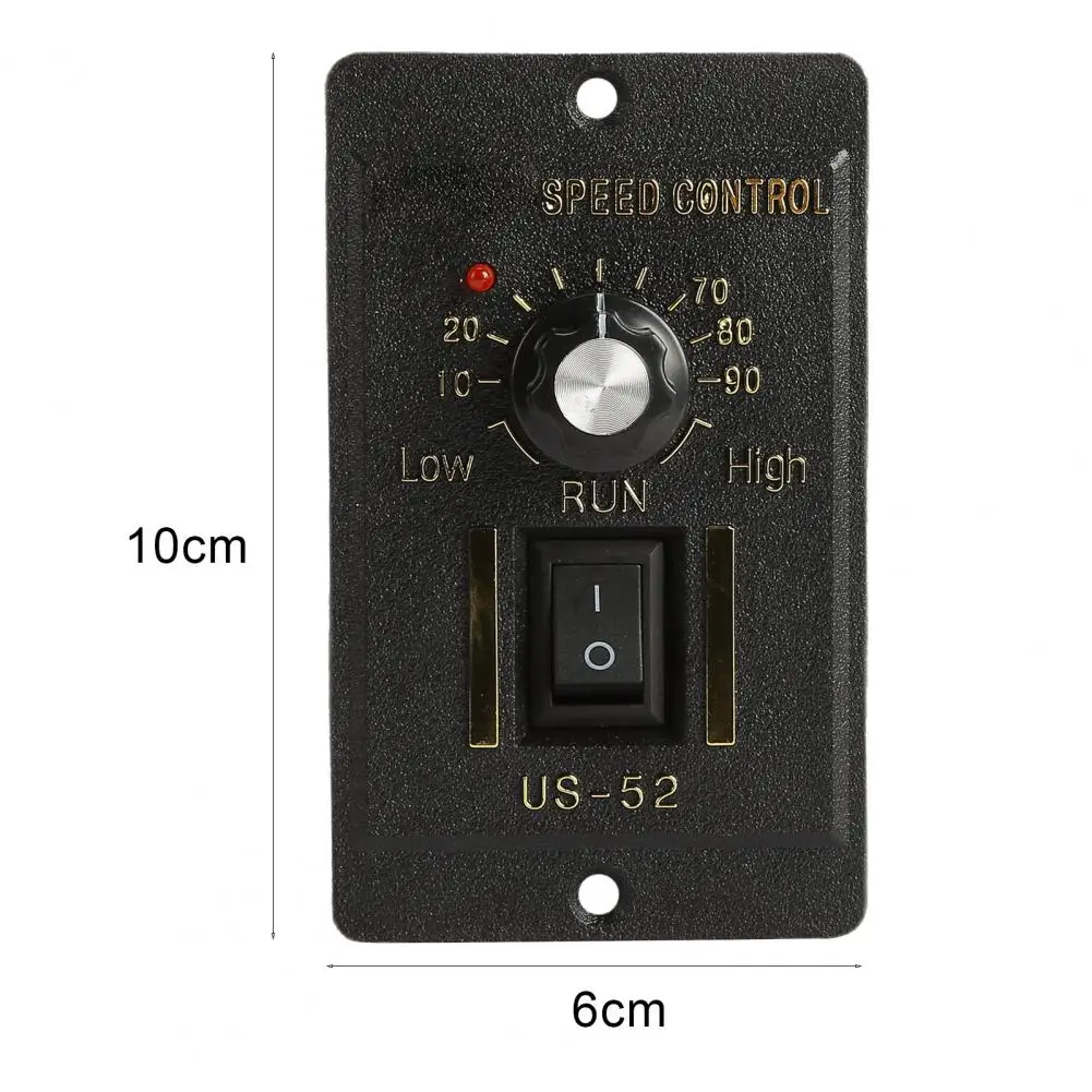 

US-52 Speed Regulator Useful Long Service Life Low Power Consumption Electric Motor Regulator for Food Machinery Speed Backward