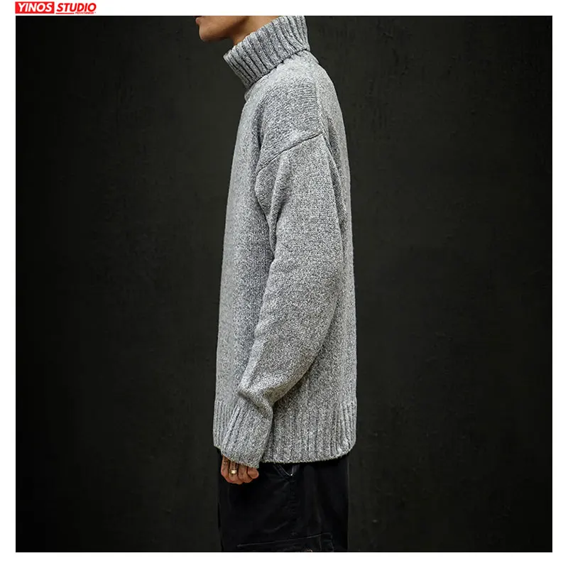 Дропшиппинг 2020 японский Высокий воротник хлопок Swearters Уличная Повседневная