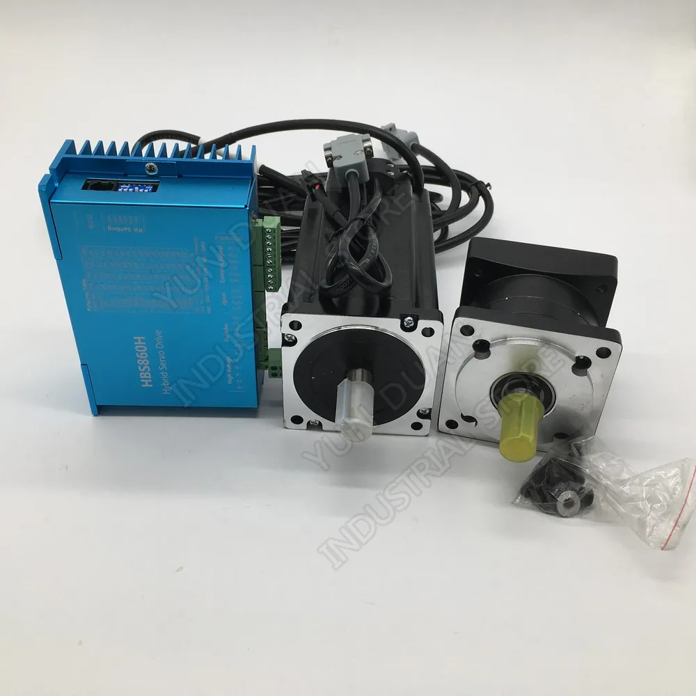 12нм Nema34 замкнутый цикл шаговый двигатель драйвер 86 мм 1700Oz in AC DC DSP Hybird энкодер