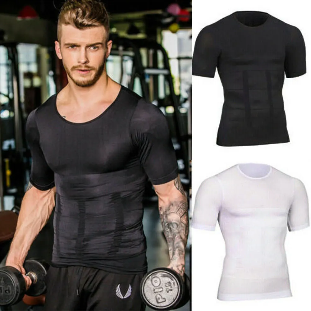 Мужская футболка для тренажерного зала Спортивное нижнее белье с коротким