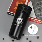 380 мл, двойная бутылка из нержавеющей стали 304, кружка для воды, кофейная кружка, Герметичный Термос, кружка, дорожная Термокружка, бутылка для воды, подарки