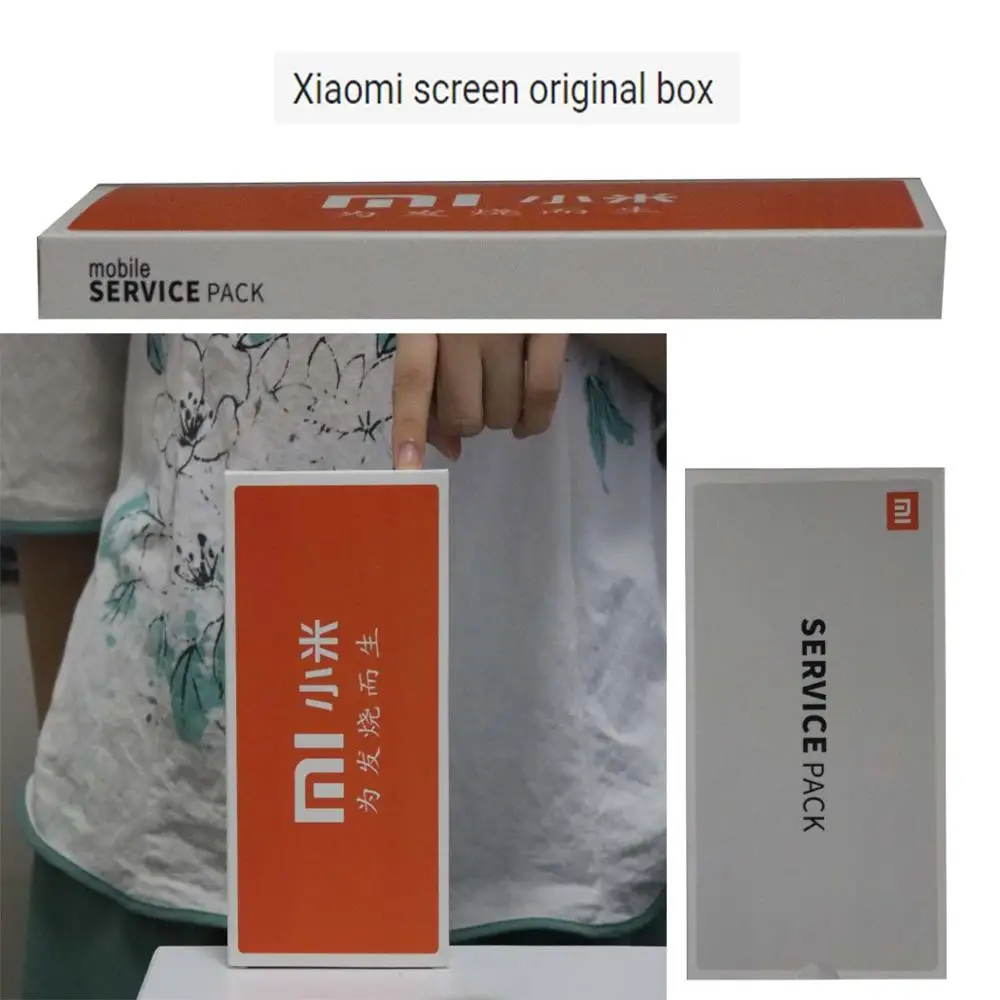 10-сенсорный экран оригинальный ЖК-дисплей для Xiaomi Redmi Примечание 7 с рамкой Экран