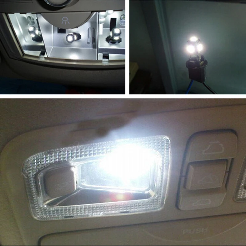 2 предмета W5W T10 5050 5SMD чип светодиодный лампы Стоянкы Автомобилей Автомобиля
