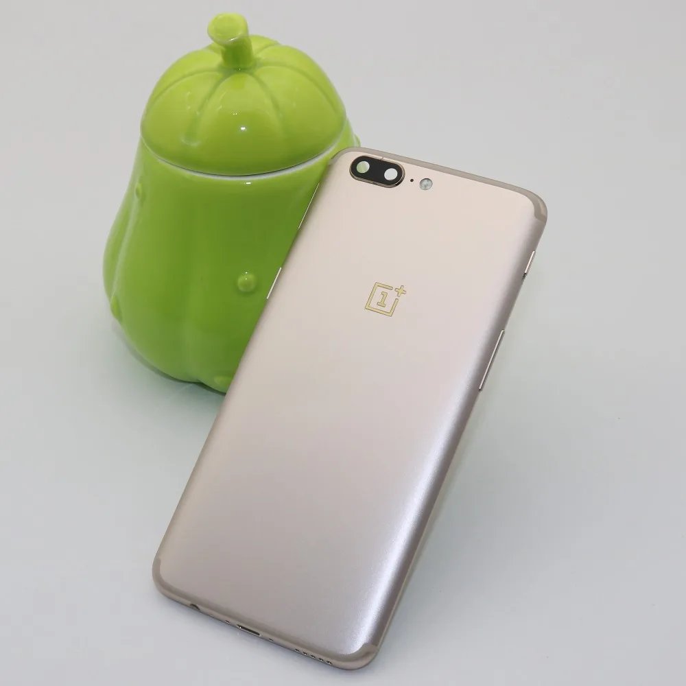 Задняя крышка аккумулятора для Oneplus 5 A5000 сменный корпус с кнопками регулировки