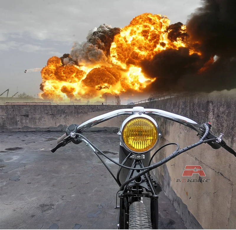 Велосипед сверхмощный ручной работы Крузер боевого поля Круизер спасатель