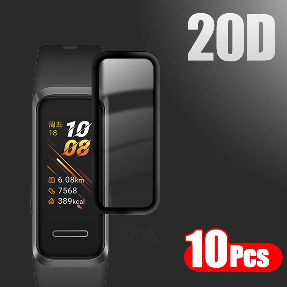 10 шт. 20D полное покрытие мягкая защитная пленка для Huawei Band B5/4/4 Pro / 4e 3e смарт защита