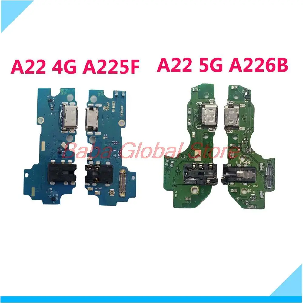 

For Samsung Galaxy A22 4G 5G A225F A226B USB Charging Dock Port Socket Jack Plug Connector Charge Board Flex Cable