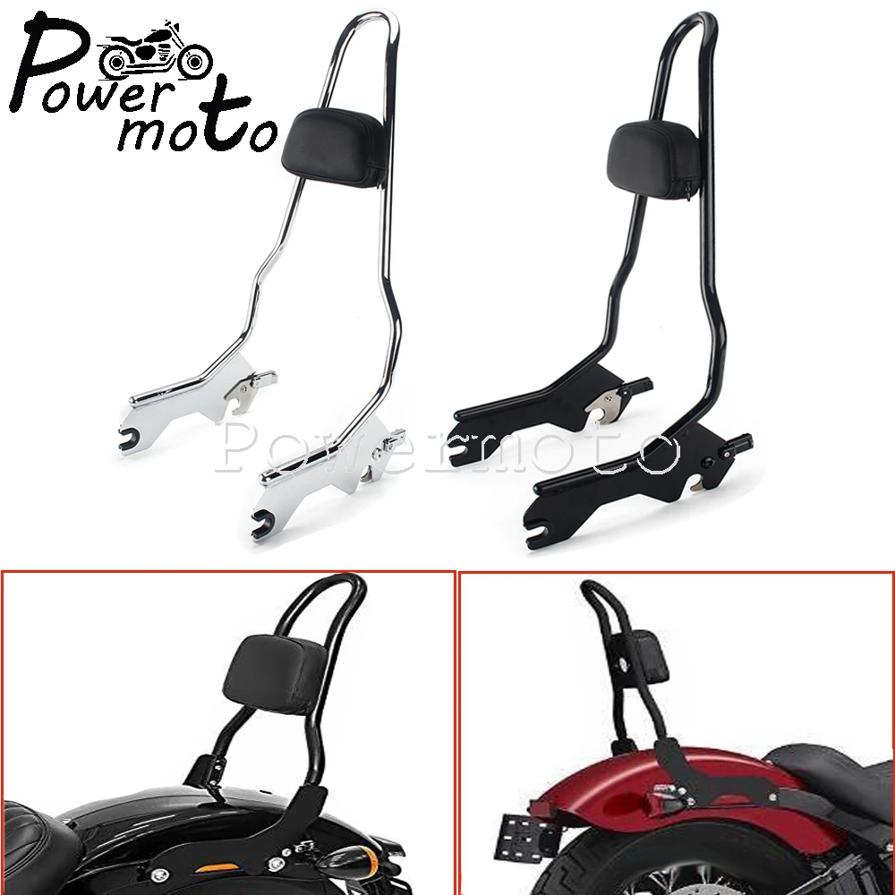 

Съемная спинка пассажира для мотоцикла, для Harley Softail Slim Street Bob FLSL FXBB Standard Deluxe Heritage Classic