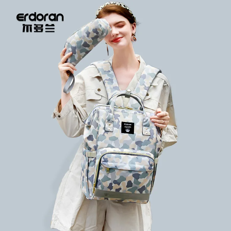 большая сумка подгузники рюкзак расширенным плечевым ремнем водонепроницаемая