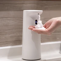 automatic smart soap dispenser bottle shampoo kitchen foam soap dispenser hand sanatizer garrafa bathroom accessories df50zy